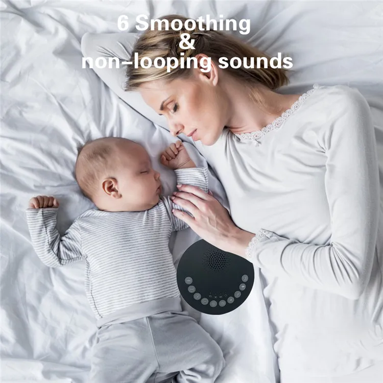 White Noise Sleep Machine for Sleep 6 Relaxing Soothing Nature Sound Auto Off Timer.jpg