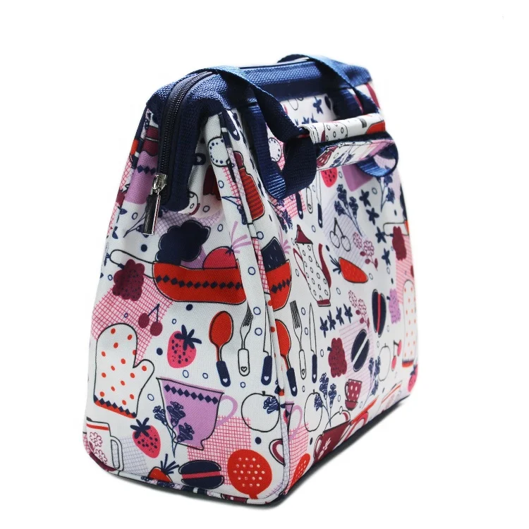 

Custom Print Gym Tote Freezer Insulated Lunch Keep Warm Bag, Customized color