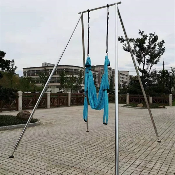 

Magnesium Alloy Yoga Swing Frame Support Stand Aerial Fitness Rig