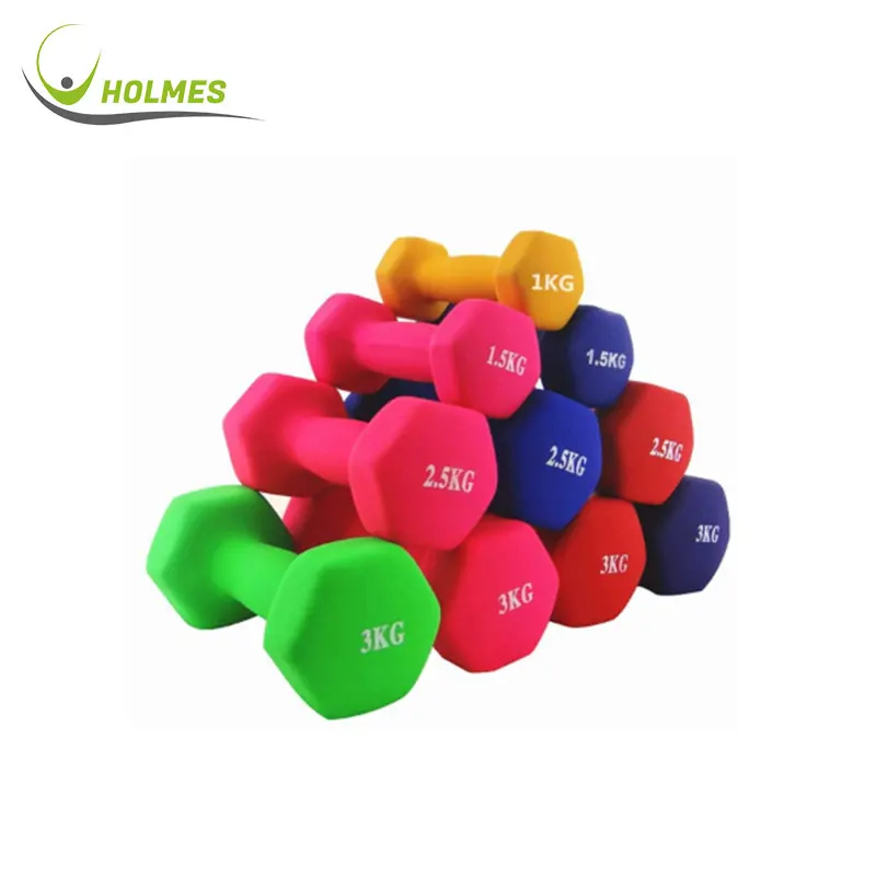 

Vinyl Dipping Neoprene Hex Dumbbell, Blue,yellow,red,green