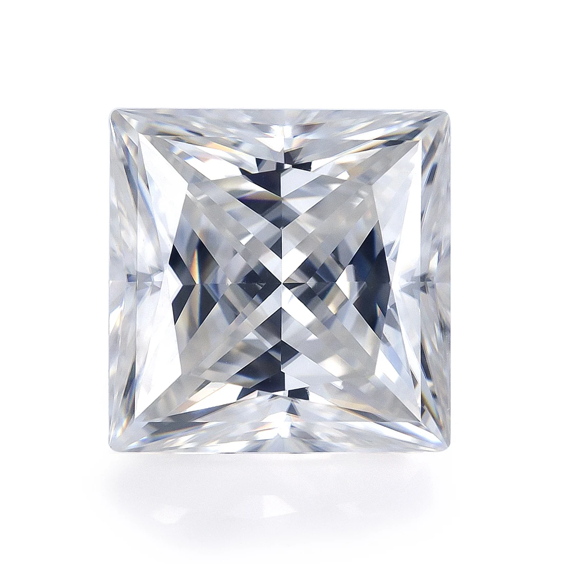 

Messi Jewelry Wholesale Price White Loose Princess Cut Moissanite