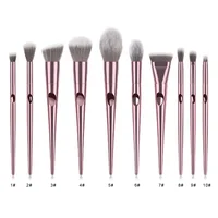 

10pcs/set Wholesale Exceptional Concealer Eyebrow Makeup Brush