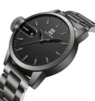 

Hot men's watch stainless steel strap personality calendar watch 48MM diameter watches men wrist suitable for fashion men