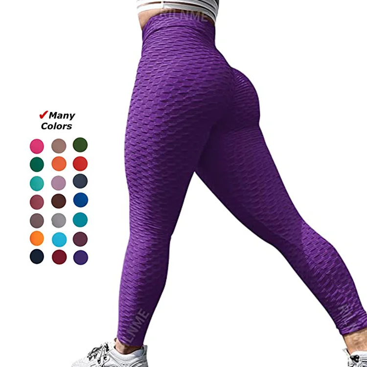 

Tiktok yoga pants Women's Honeycomb Leggings Running Butt Lift High Waist Yoga Pants
