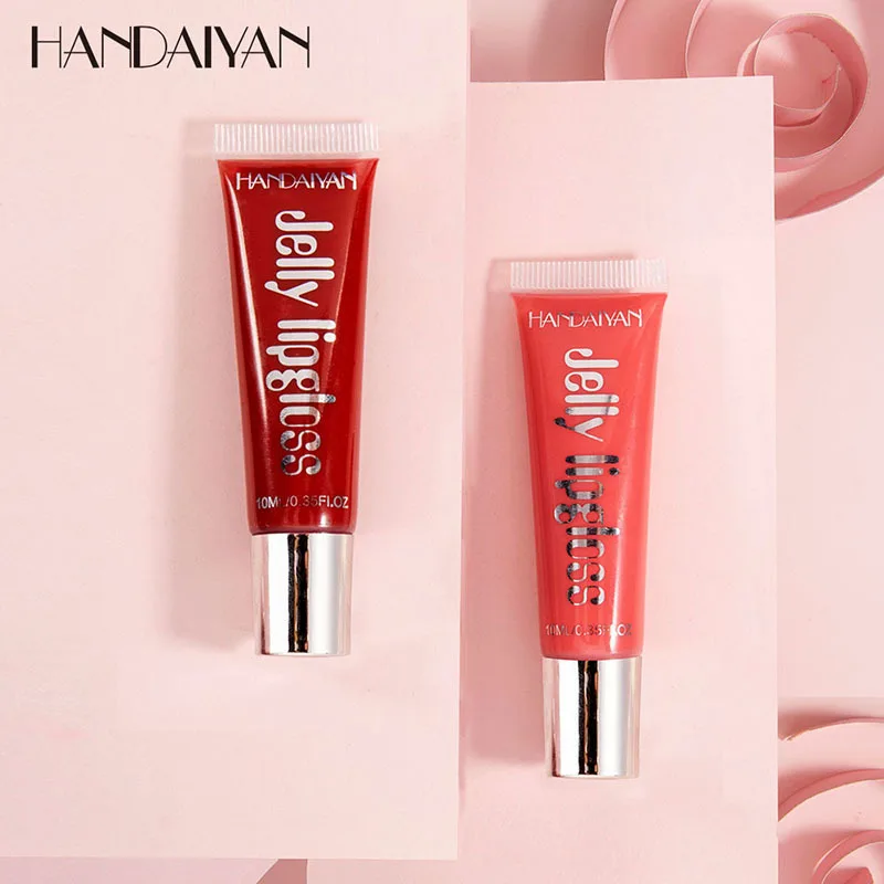 

HANDAIYAN 3D Lipstick Volume Crystal Long Lasting Waterproof Velvet Nourish Moisturizing Lip Makeup Gift, Multi-colored lipstick