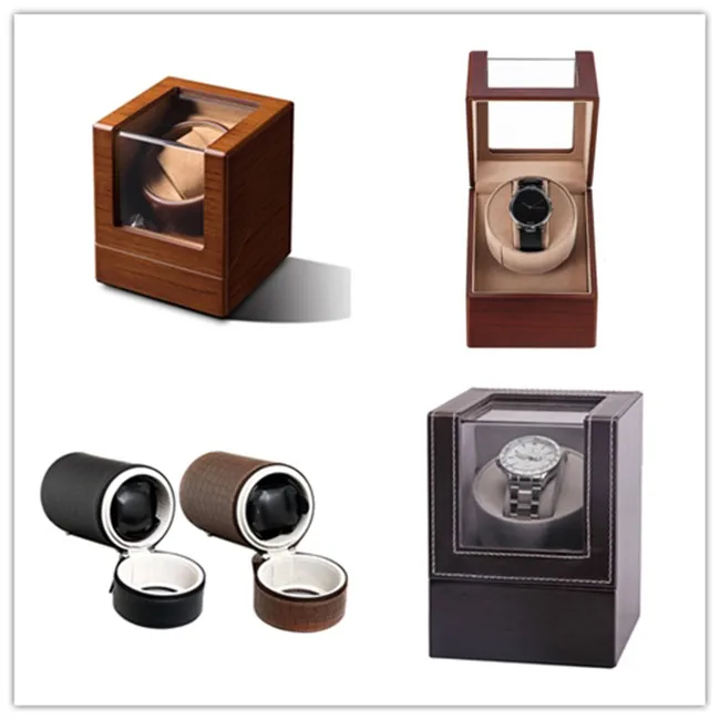 Automatic 4+6 Watch Winder Rotator Storage Case Display Box Organizer