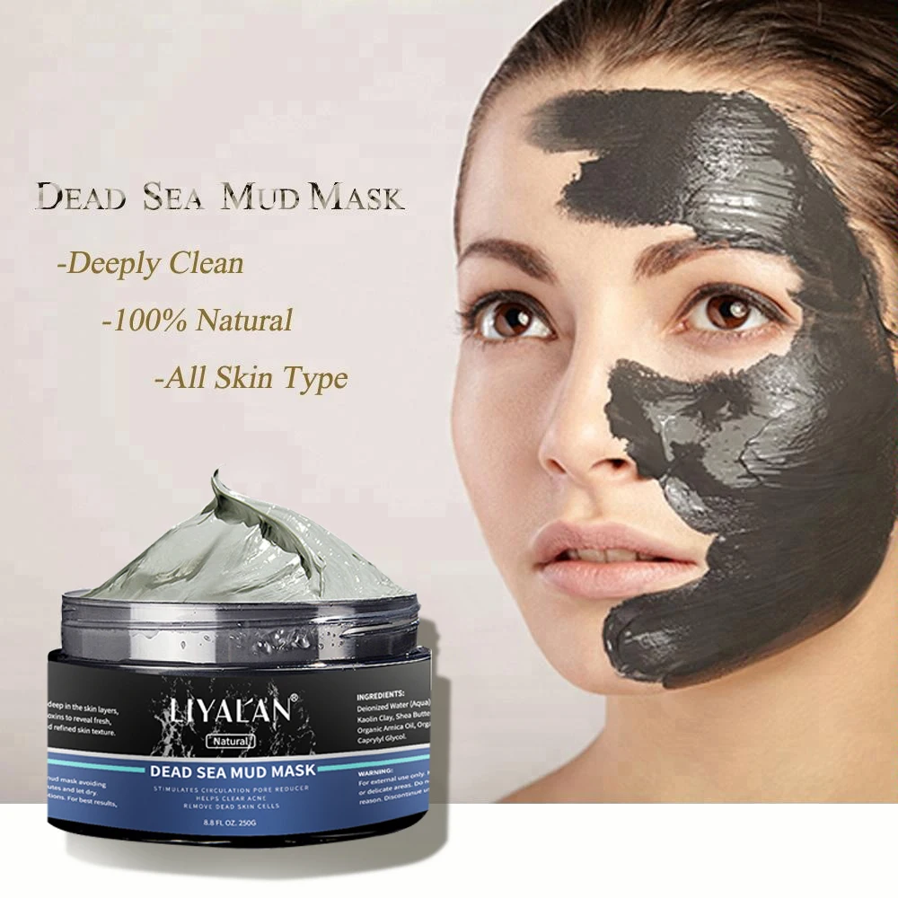 msds 私人标签深层排毒清洁面膜死海泥面膜约旦