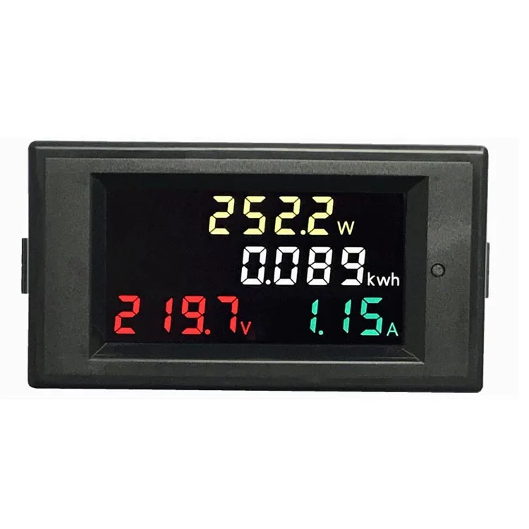 
D69 2049 High Definition Color LCD Digital AC Power Voltmeter Ammeter  (60799999259)