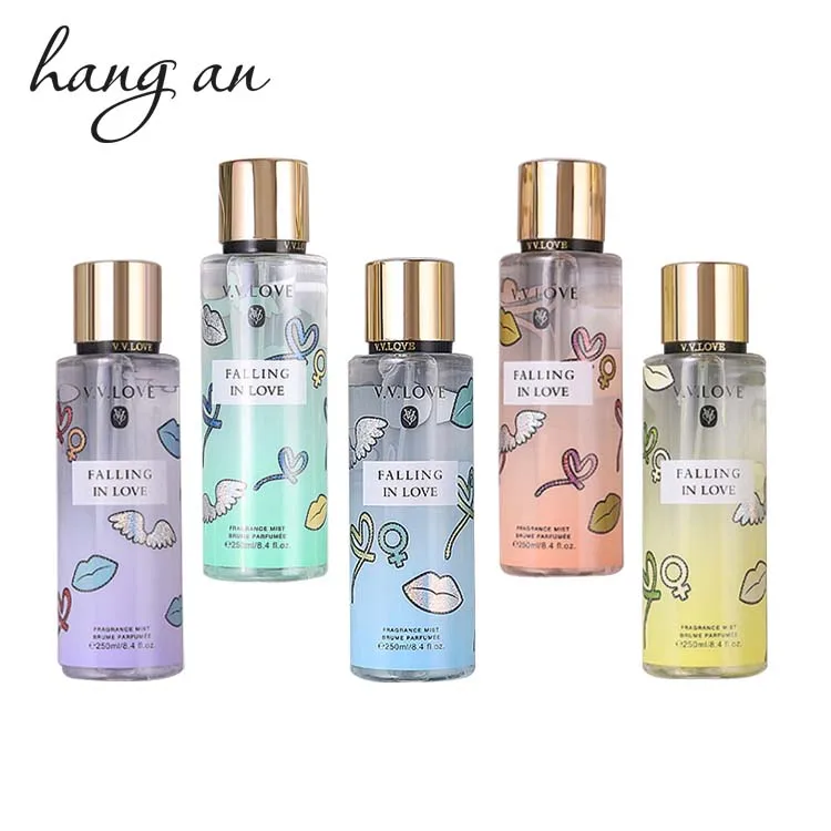 

Gold Mist Bottle Pink Oil Perfumes Body Splash For Women, Customized color