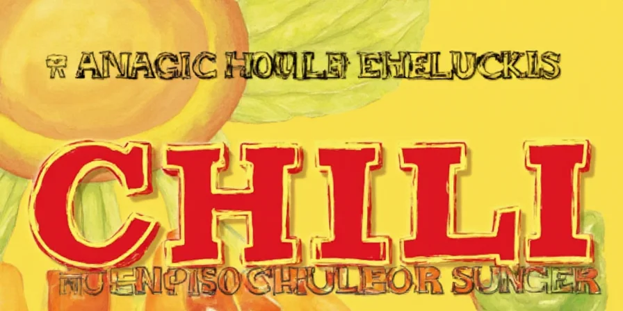 Various types of chili peppers