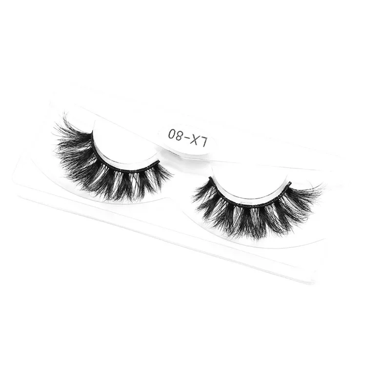 

Wholesale free sample full strip lashes 3d eye lash box thick handmade mink eyelashes, Picture shows