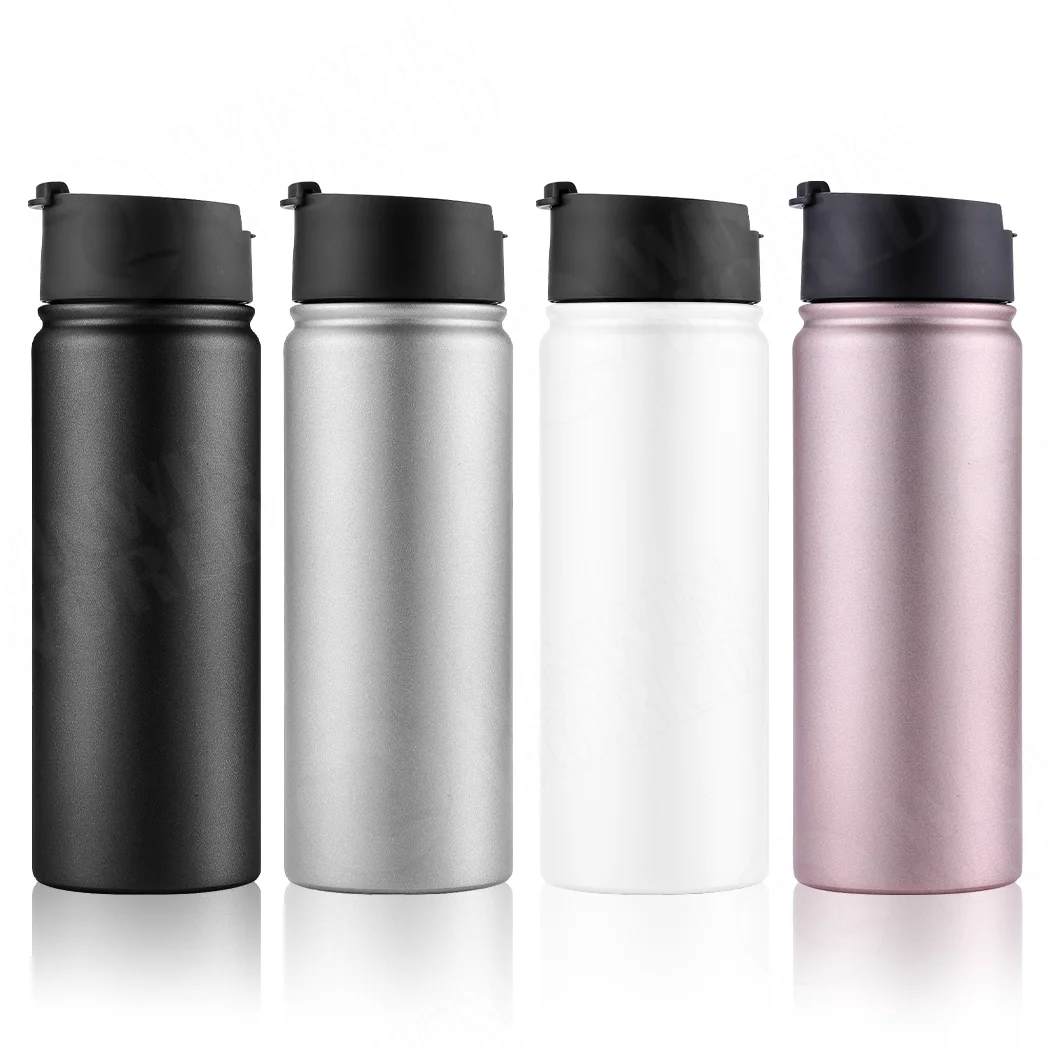 

Wholesale Sublimation Blanks Gym Fitness 18/8 Thermos Stainless Steel Vacuum flip-top Flask Insulated Sports Water Bottles, Customized color acceptable