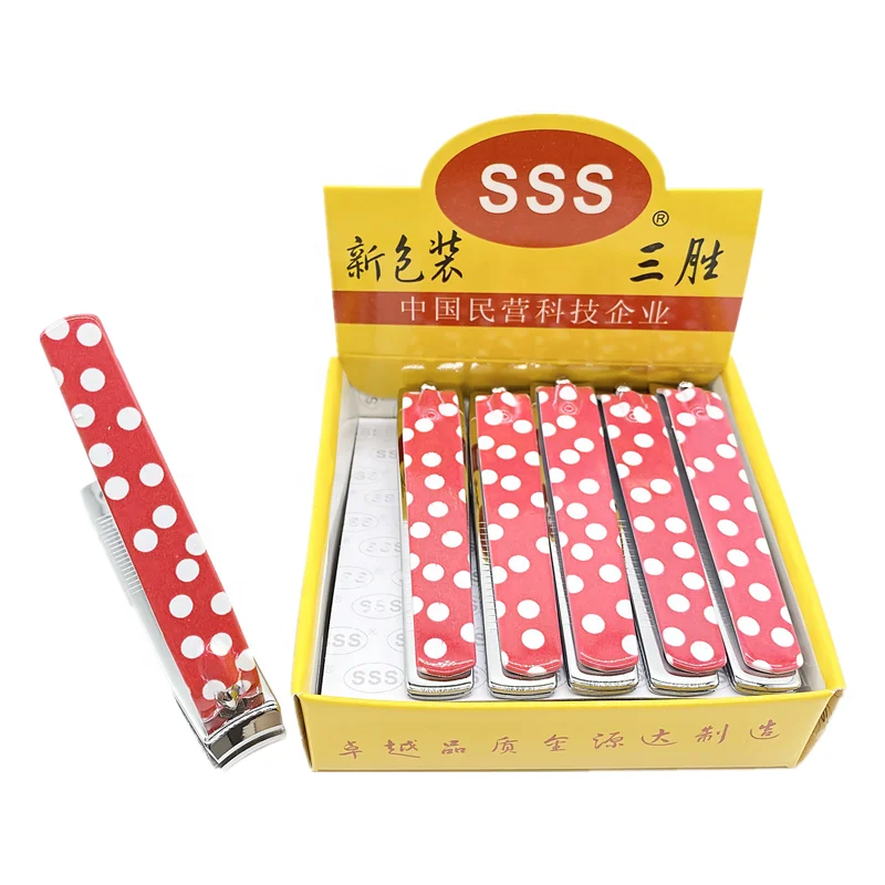 

SSS 211PF-2 Creative home nail clippers city simple wind carbon steel nail clippers sharp wholesale toenail clippers