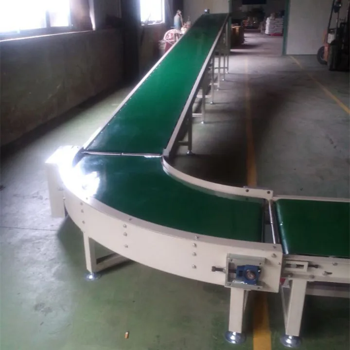 Curved Conveyor Belt For Material Handling Buy Industrial Conveyor