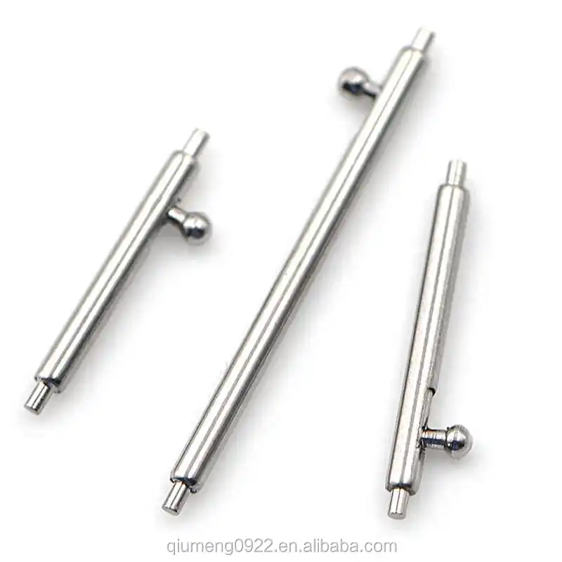 10pcs Stainless Steel Quick Release Spring Bar Cylindrical Push Button Pins