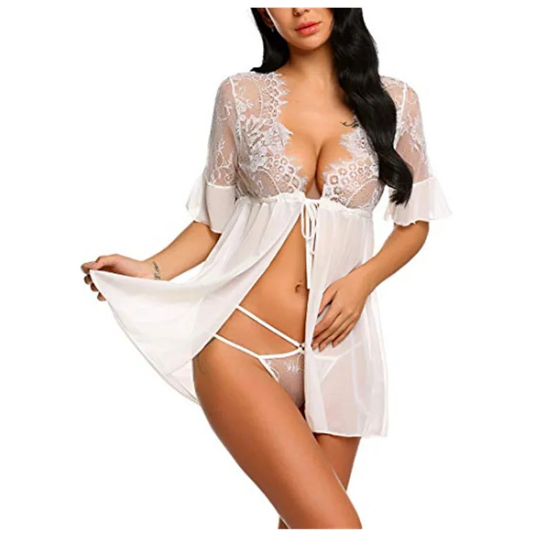 

Amazon Hot sale one Piece sexy Lace Lingerie for woman, Customized color