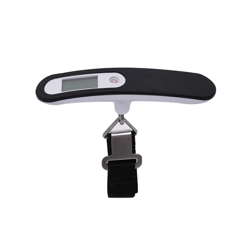 

2020 New custom portable 50kg/10g digital travel luggage weighing scale, White