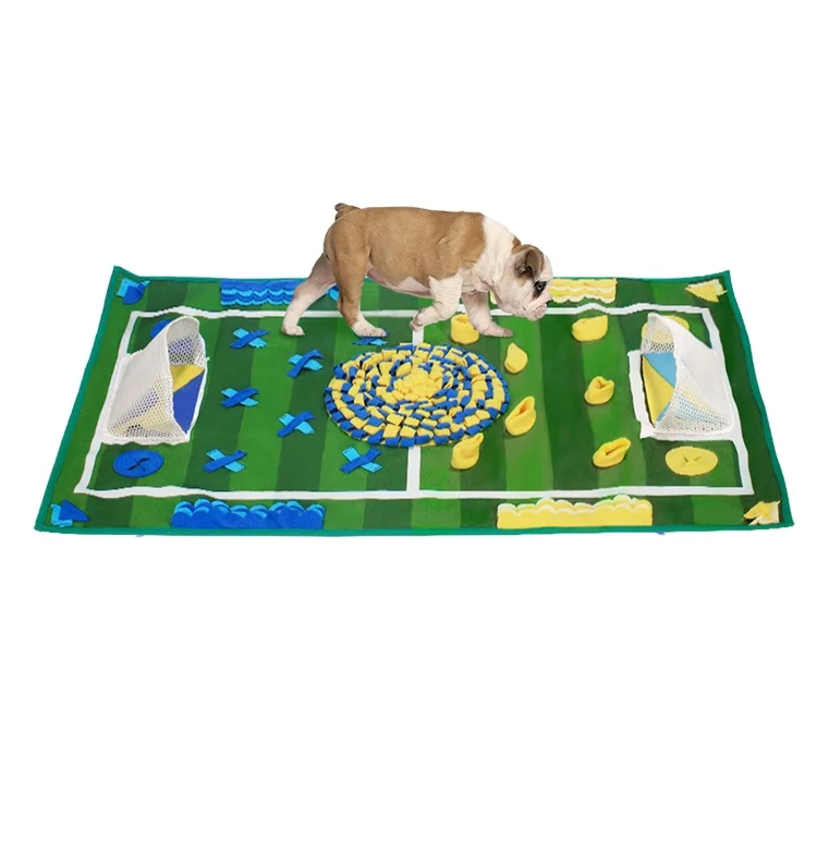 

Foraging Training Interactive Game polar fleece dog treat puzzle pet dog feeding snuffle mat for dogs