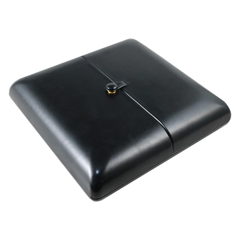 

Fashion jewelry ring earrings display gift bracelet storage packaging leather jewelry box, Customized