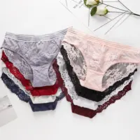 

BEIZHI 12 Hours Custom Design free samples lace low waist underwear sexy women panties for women