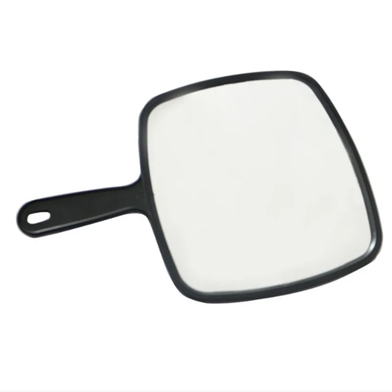 

Customized big square cosmetic single side makeup hand held mirror