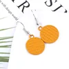 Tv Show Stranger Things Light Bulb Waffles Earrings