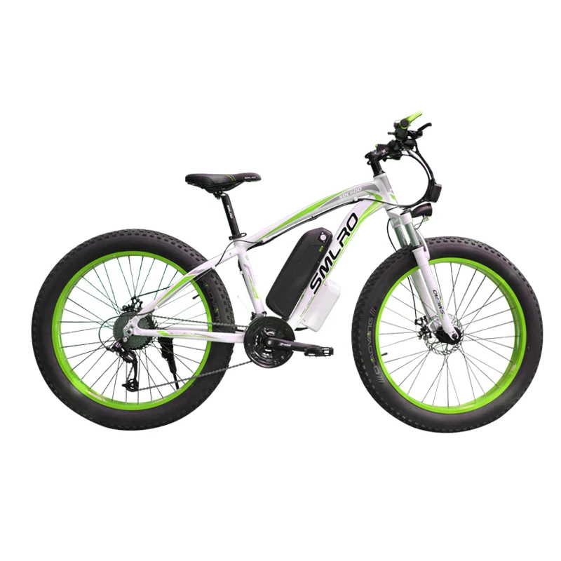 

Full Suspension Foldable 21 Speed 48v 500w Fat Tire Electric Bicycle High Speed E Bike, As picture show