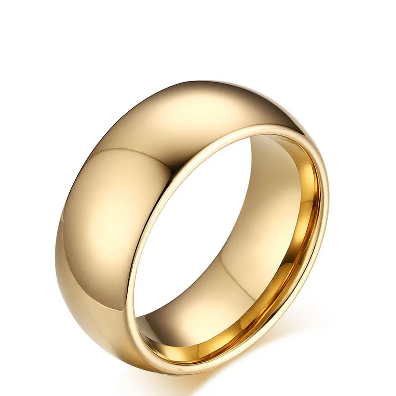 

Stainless Steel 18K Gold Plated Wedding Ring