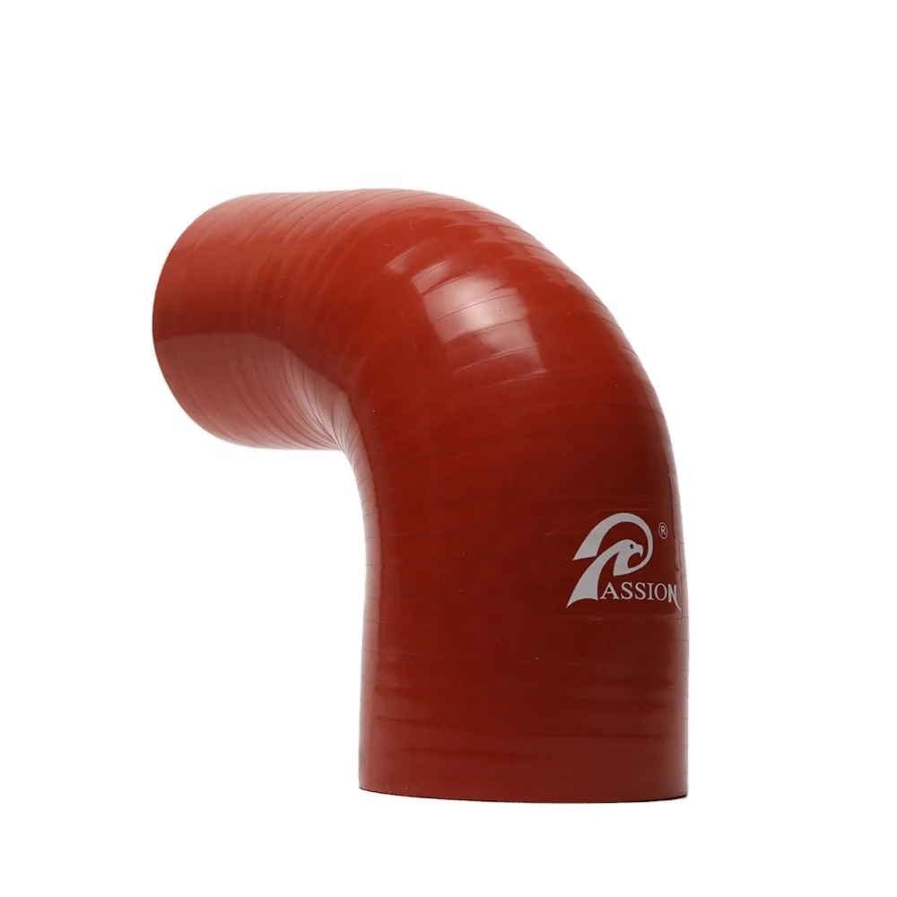 4 Elbow Intake Coupler 2" To 2.5" 90 Degree Reducer 51-63mm Silicone Hose Pipe Coupler Turbo 4 In Silicone Hose - Foto 2