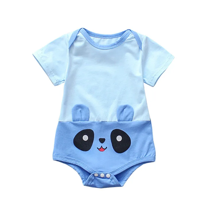 

Summer hot style 0-4 years old children's cotton short-sleeved climbing suit
