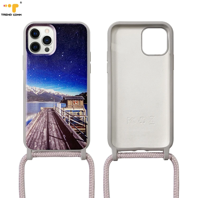

Hot Selling Customized Printing Back Cover Anti Fall Strap Cord Phone Cases Silicone With Ring For Samsung Models