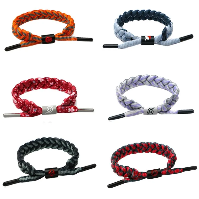 

Character Anime Kakashi Uzumaki Naruto Akatsuki Weave Bracelet Student Children Men