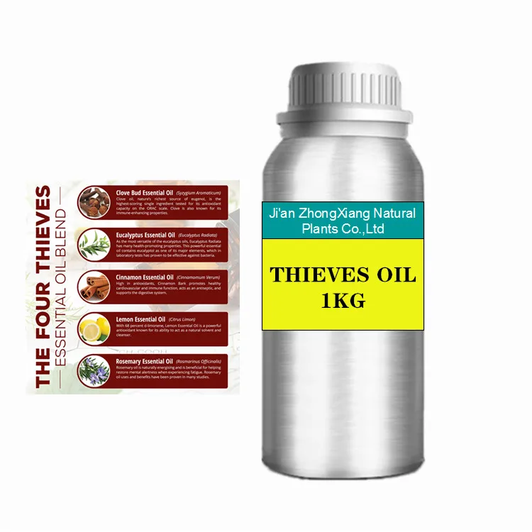 

Bulk FOUR THIEVES Essential Oil Thief Oil Blend 100% Therapeutic Grade Wholesale