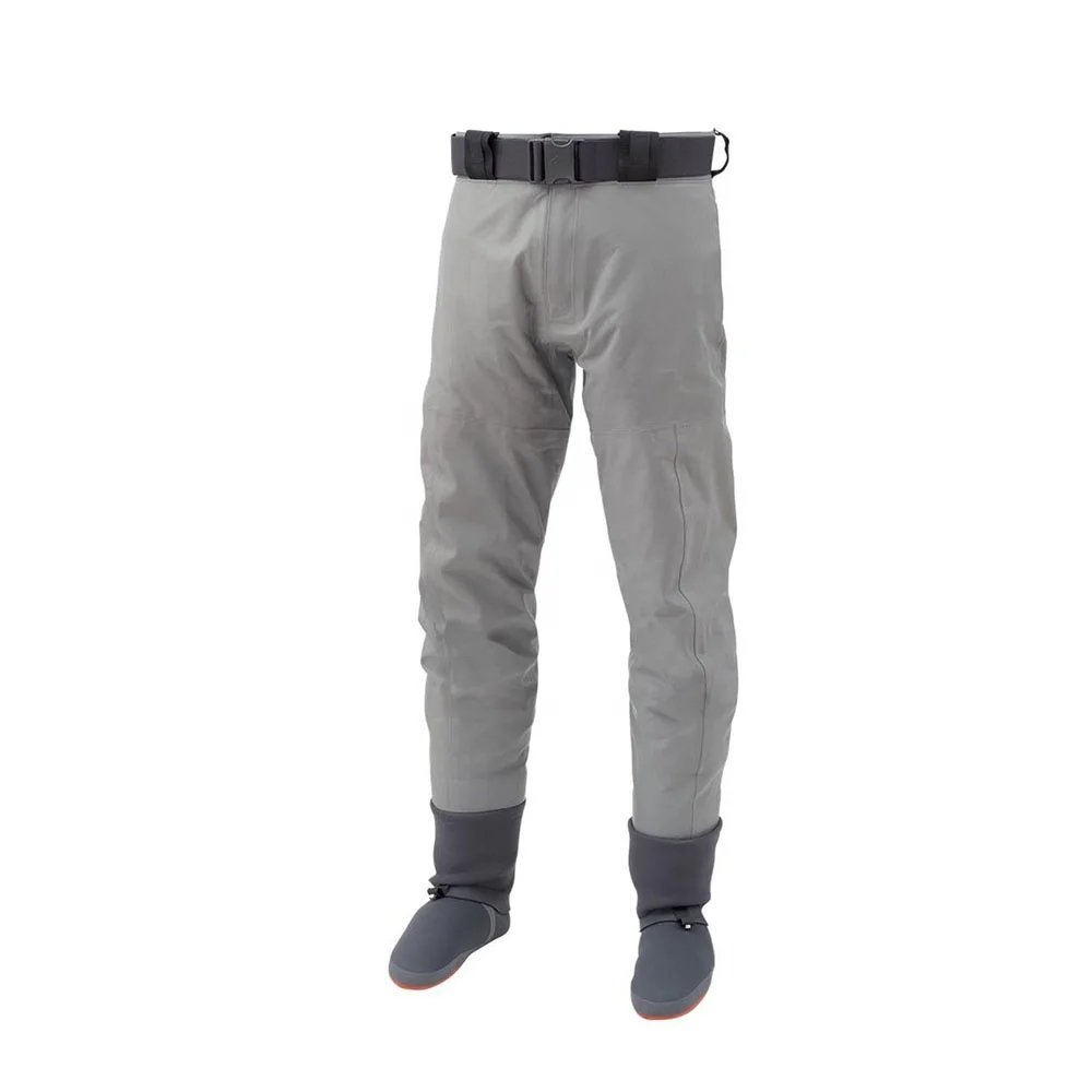 

Durable Breathable Waterproof Waist Nylon Waders for Fly Fishing Hunting, Email us for details