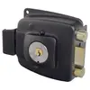 Chile Cerradura de sobreponer dos pitones brass rim door lock