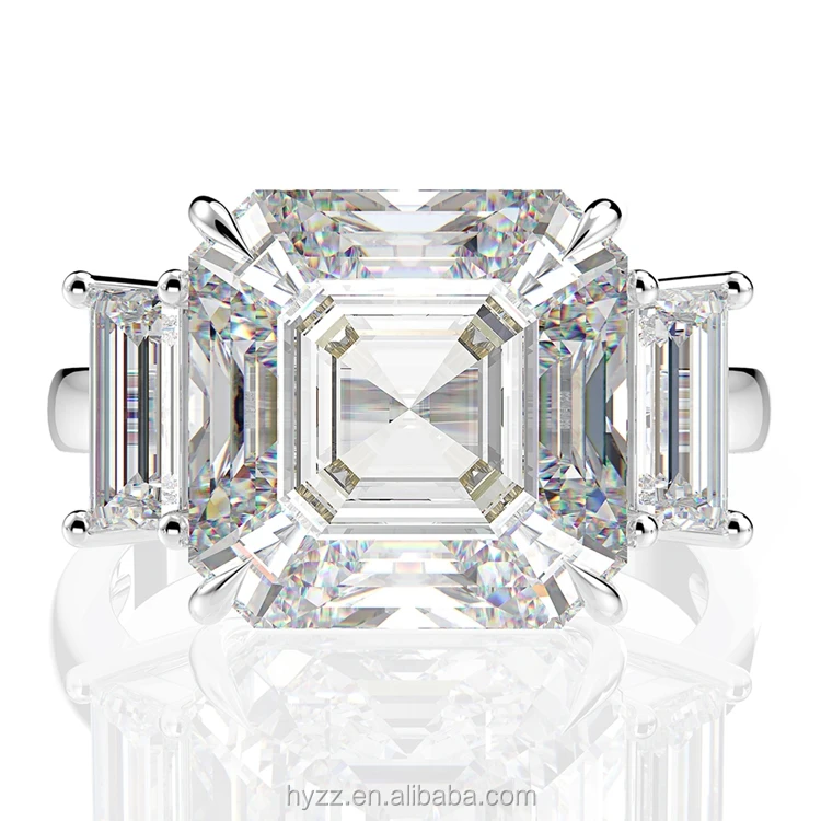 

Luxury 925 Sterling Silver Lab Diamond Ring