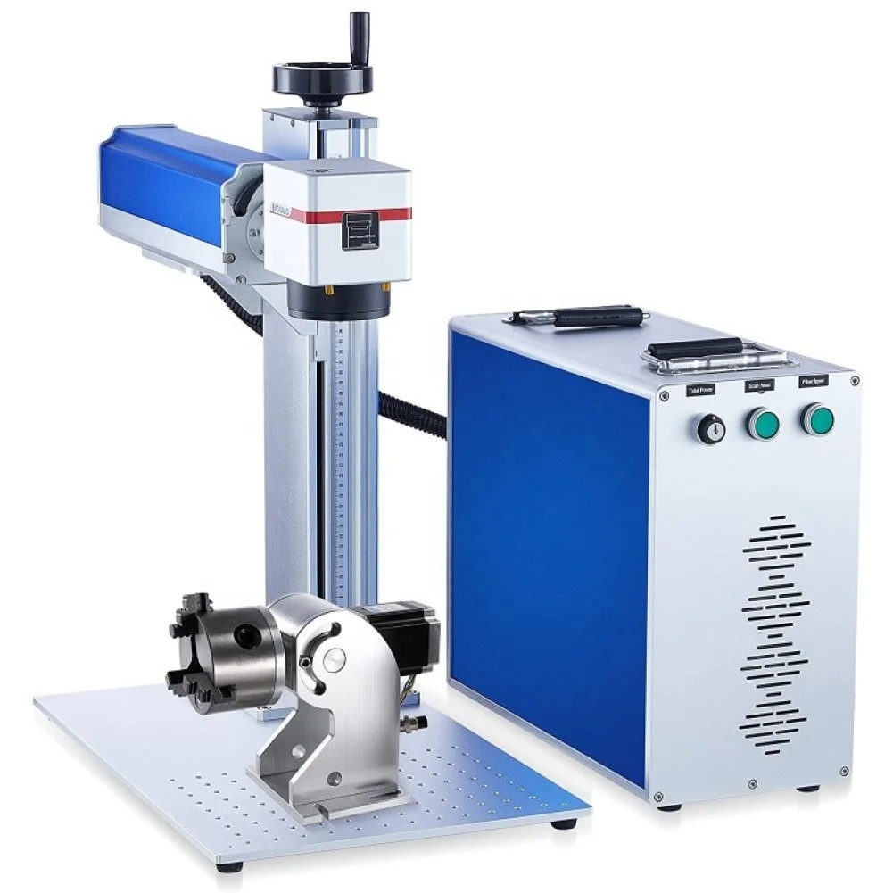 

BlueTimes split 20w 30w 50 watt 100 watt raycus fiber laser marking machine for stainless