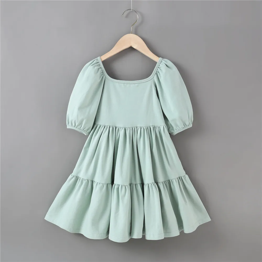 

Spring Autumn 2-12 Years Children'S Wear Kids Clothing Bluey Clothes Casual Outfits Girls Dress For Kids