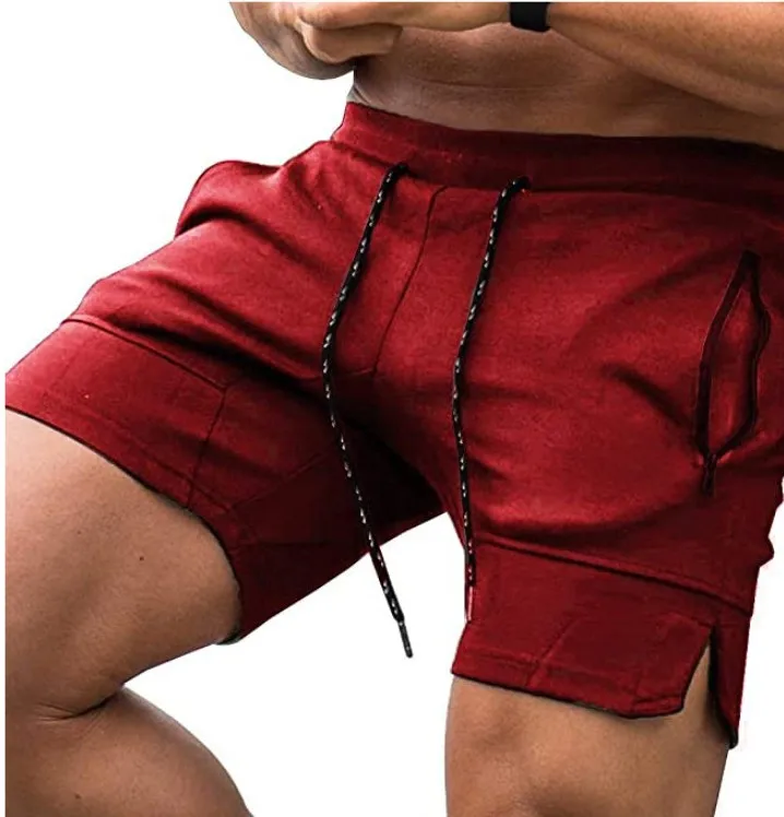 

Men Fitness Bodybuilding Shorts Man Summer Gyms Workout Male Breathable Mesh Quick Dry Sportswear Jogger Beach Short Pants, 6 color options