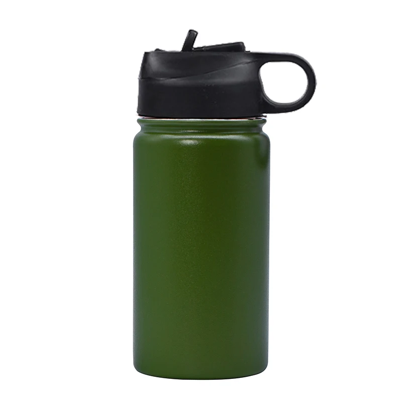 

12oz private label custom vacuum insulated coffee travel bottle with flip lid, Customized color