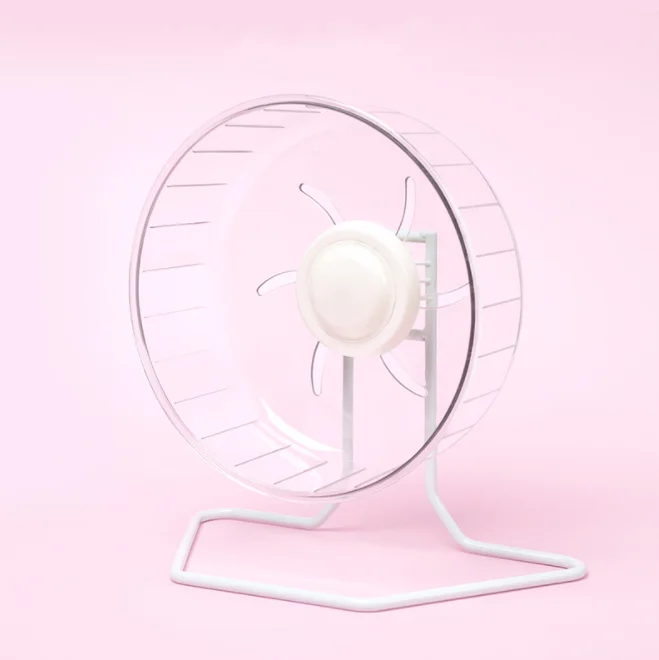 

Wholesale Transparent Durable Running Wheel Hedgehog Hamster Running Wheel Hamster Metal Wheel