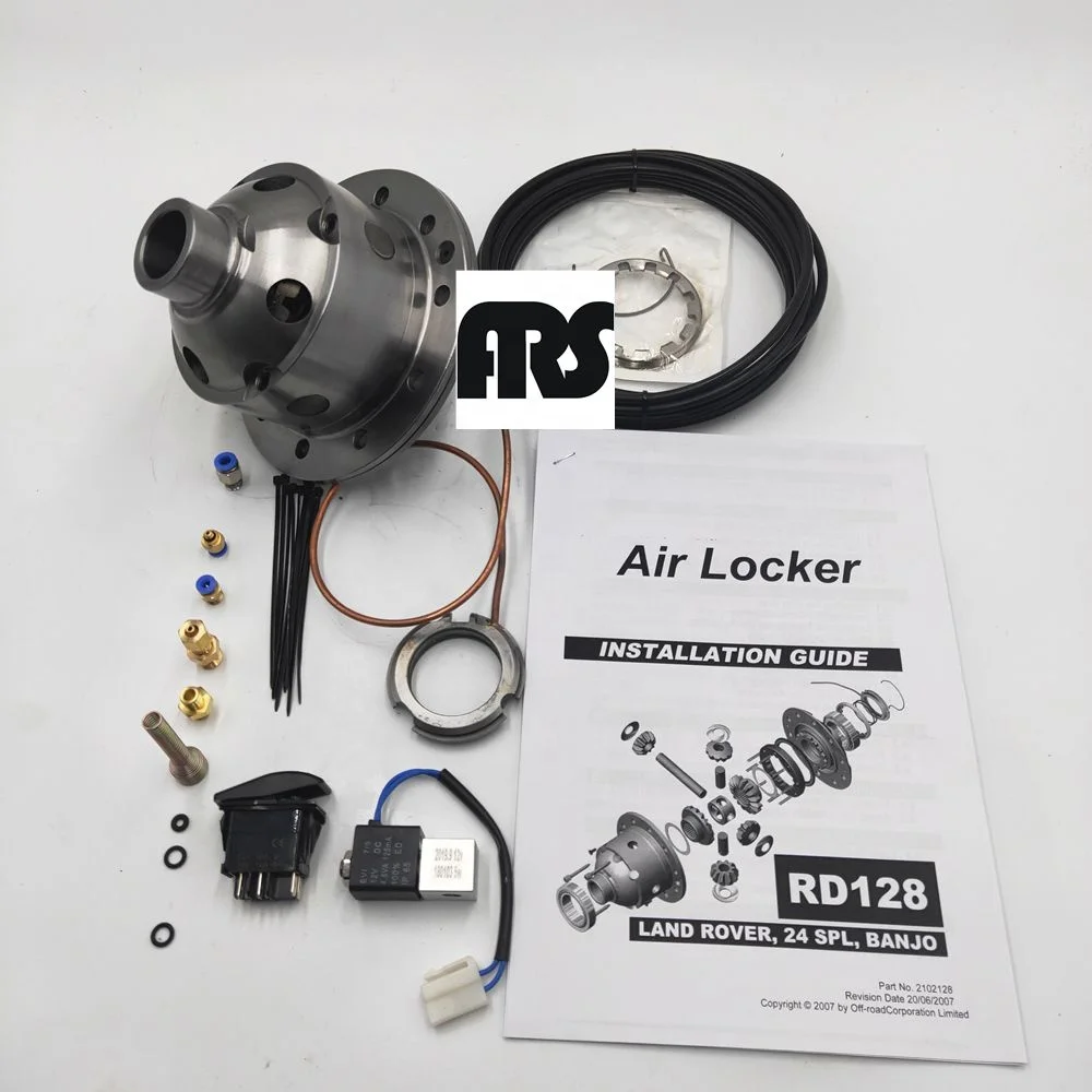 
RD128 Air Locker for Land Rover Air Lockers Differential 4x4 for Defender 10 Bolt 24 Spline with Compressor from Factory 