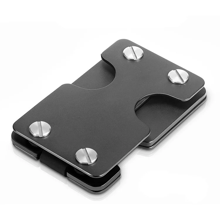 

Amazon hot sale rfid blocking multitool titanium card holder wallet key holder tactical outdoor wallet luxury men metal wallet