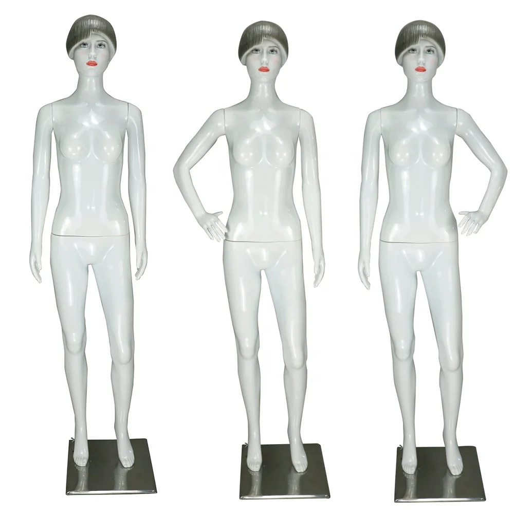 

Realistic full body female display mannequin on sale, White