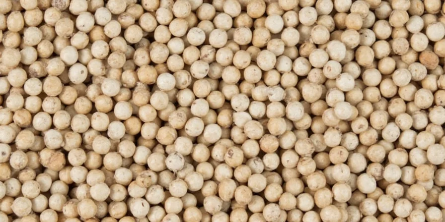 Checking white pepper quality