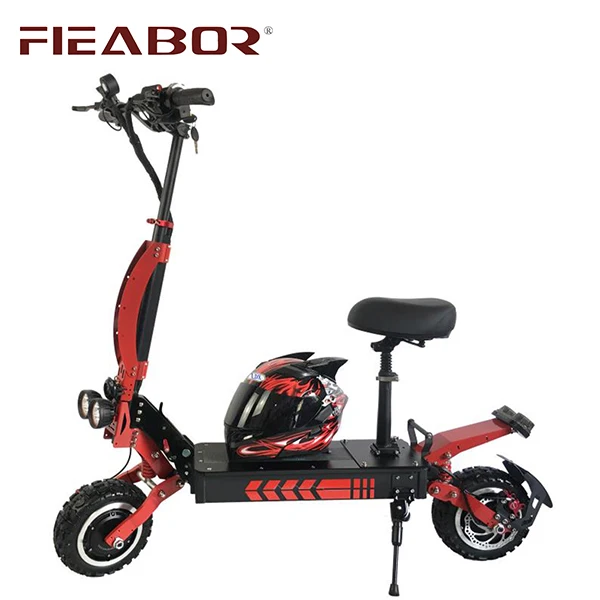 

Factory Price Dual Motors 11inch 60v 3600W Electric Scooter Foldable Two Wheel Powerful Scooter with Seat