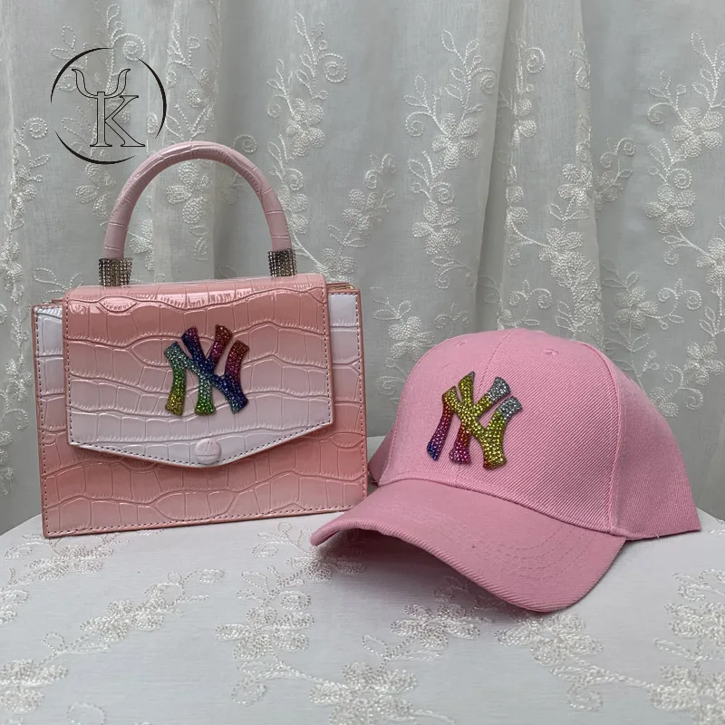 

2021 New Brand Designer Handbag Women's New York Wallet Set