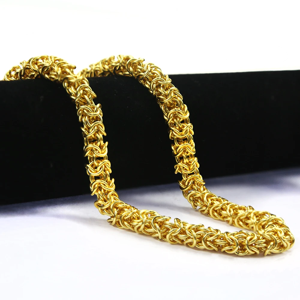 

Hand-made High Quality Turish Round Maille Weave Body Chain For Jewelry Making