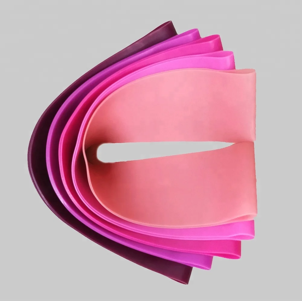 

Custom logo exercise tension loop resistance band, Custom colors