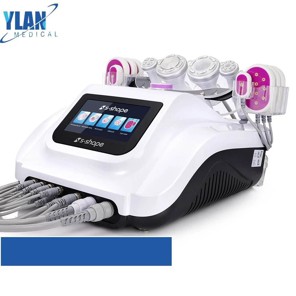 

YLAN MS-45T2SB S-SHAPE 30KHz Cavitation RF Vacuum Radio Frequency Body Sculpting Machine